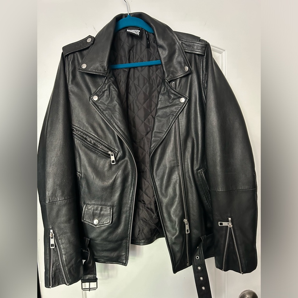 XL Reclaimed Vintage leather jacket
